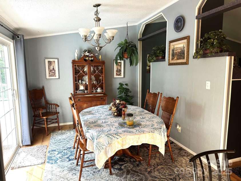 251 Rainbow Rapids Road, Rutherfordton, NC 28139.  MLS# CAR4161687, YatesRealty ID 7605. Dining area