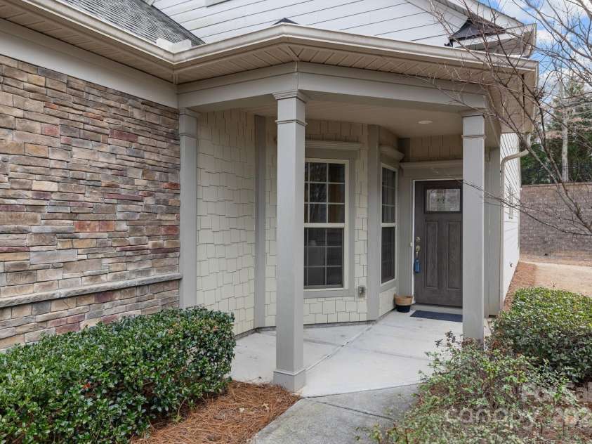 250 Cherry Tree Drive, Fort Mill, SC 29715.  MLS# CAR4219555, YatesRealty ID 7612. Front porch