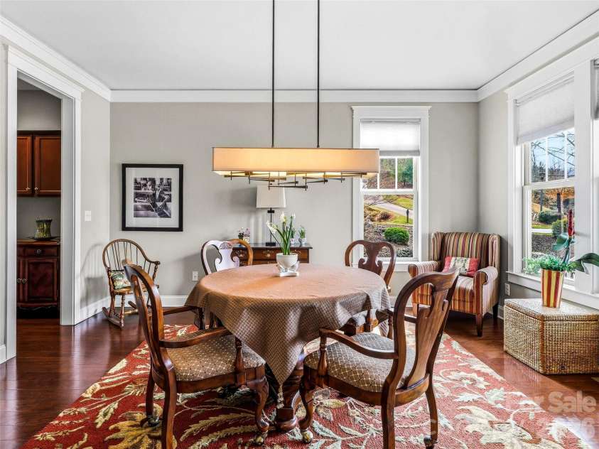 70 Greenwells Glory Drive, Biltmore Lake, NC 28715.  MLS# CAR4353644, YatesRealty ID 7618. Formal dining or office 