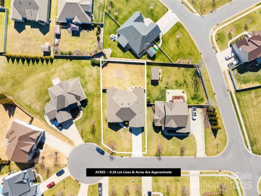 7362 Vanguard Court, Stanley, NC 28164.  MLS# CAR4224470, YatesRealty ID 7622. Home located on a cul-de-sac lot