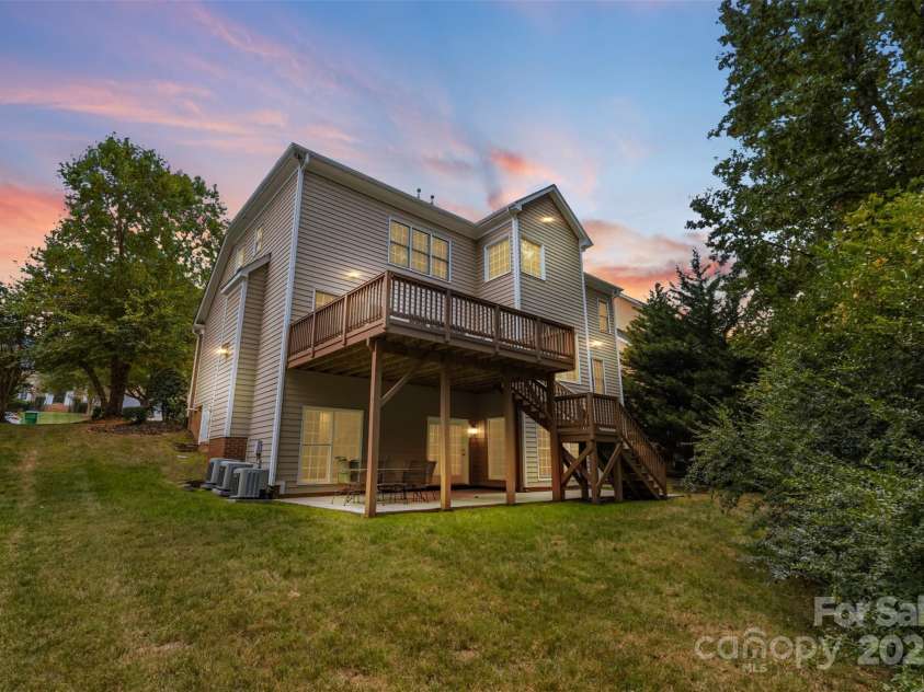 11139 Tradition View Drive, Charlotte, NC 28269.  MLS# CAR4306153, YatesRealty ID 7629. Rear Elevation