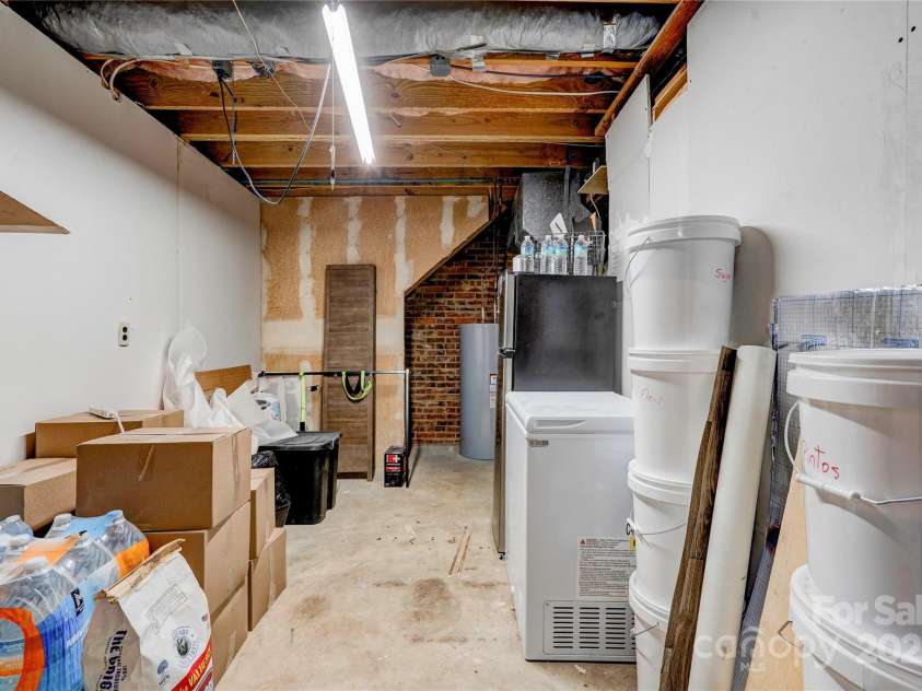 910 Surry Drive, Shelby, NC 28152.  MLS# CAR4249425, YatesRealty ID 7637. Storage Room - Basement