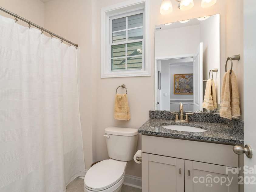 5043 Antebellum Drive, Iron Station, NC 28080.  MLS# CAR4245063, YatesRealty ID 7650. Guest Bath