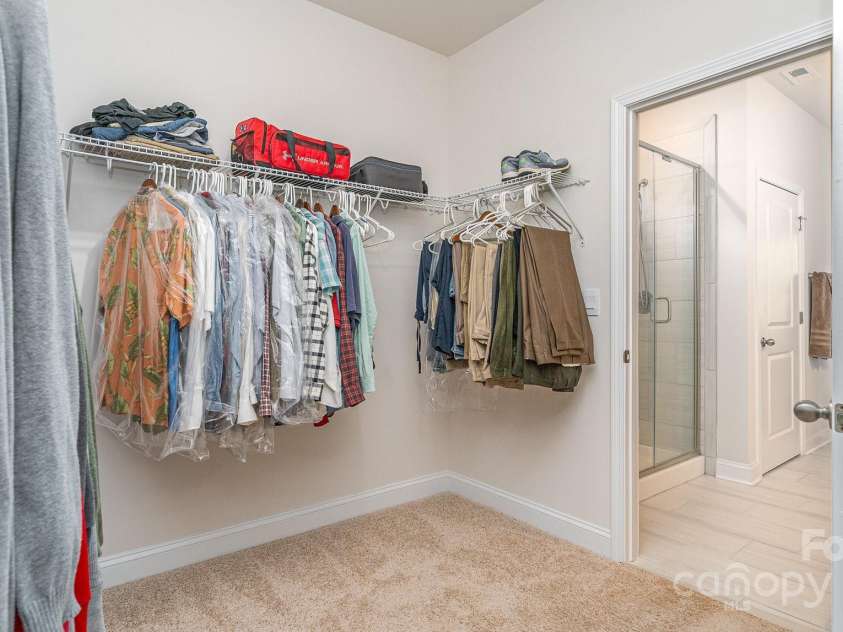 5043 Antebellum Drive, Iron Station, NC 28080.  MLS# CAR4245063, YatesRealty ID 7650. Primary Closet