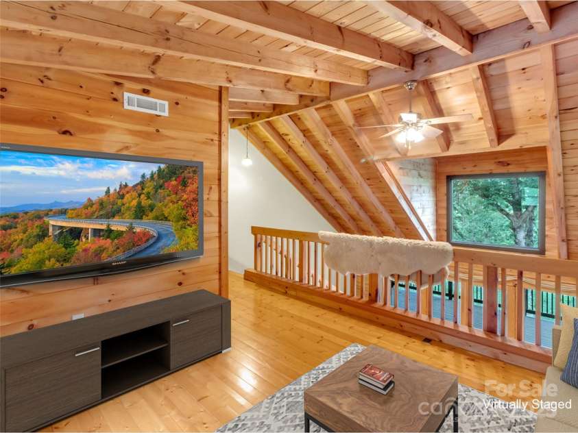 500 Beechwood Drive, Sylva, NC 28779.  MLS# CAR4271075, YatesRealty ID 7652. Loft Area