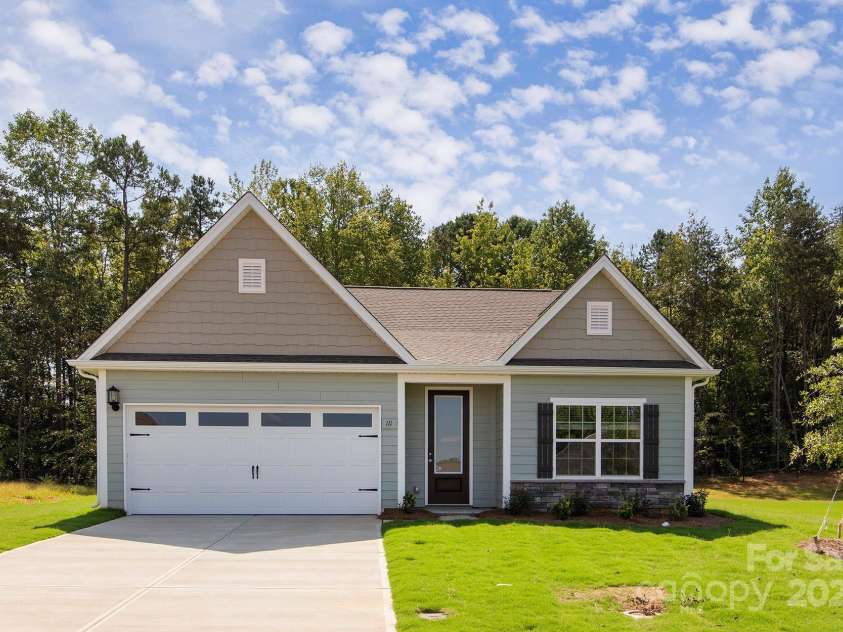 111 Tradesmen Trail, Troutman, NC 28166.  MLS# CAR4232144, YatesRealty ID 7659. 