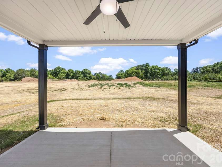 1004 Speight Road, Albemarle, NC 28001.  MLS# CAR4351117, YatesRealty ID 7663. Covered Back Porch