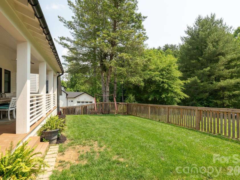 40 Hidden Pond Lane, Brevard, NC 28712.  MLS# CAR4355096, YatesRealty ID 7664. Just enough yard, but not too much to take care of