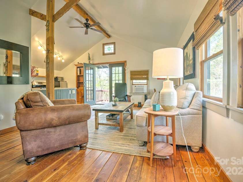 723 Highland Road, Mill Spring, NC 28756.  MLS# CAR4244652, YatesRealty ID 7670. Living room