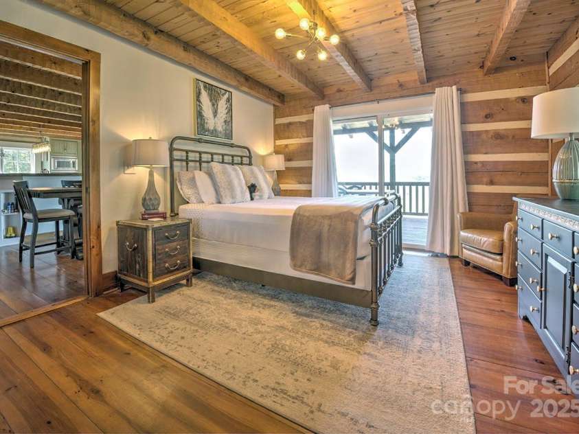 723 Highland Road, Mill Spring, NC 28756.  MLS# CAR4244652, YatesRealty ID 7670. Primary bedroom