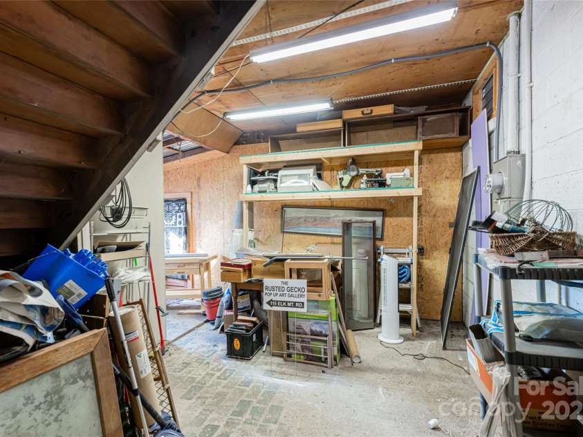 115 Elk Mountain Road, Asheville, NC 28804.  MLS# CAR4219629, YatesRealty ID 7675. Storage area, can be converted to another unit