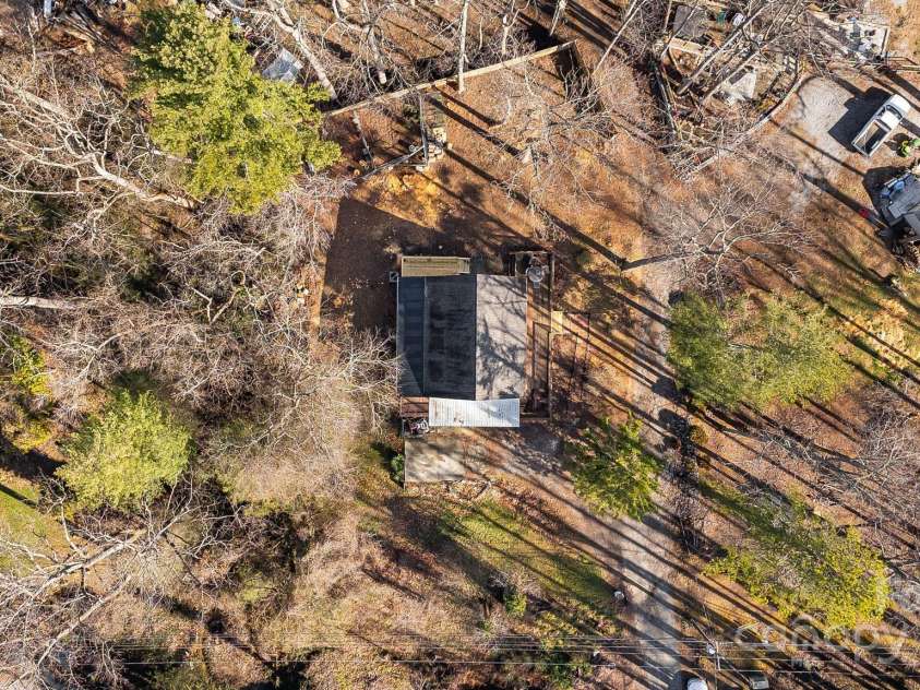 59 Rollins Street, Hendersonville, NC 28792.  MLS# CAR4212527, YatesRealty ID 7679. Aerial View 2
