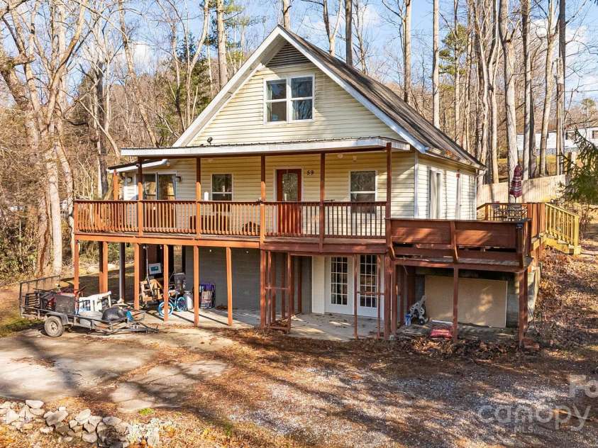 59 Rollins Street, Hendersonville, NC 28792.  MLS# CAR4212527, YatesRealty ID 7679. Front of House