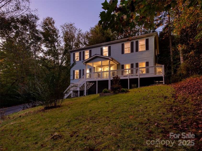 541 Falls Creek Road, Pisgah Forest, NC 28768.  MLS# CAR4186490, YatesRealty ID 7683. 