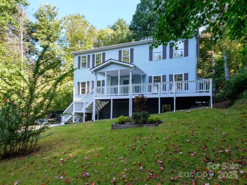541 Falls Creek Road, Pisgah Forest, NC 28768.  MLS# CAR4186490, YatesRealty ID 7683. 