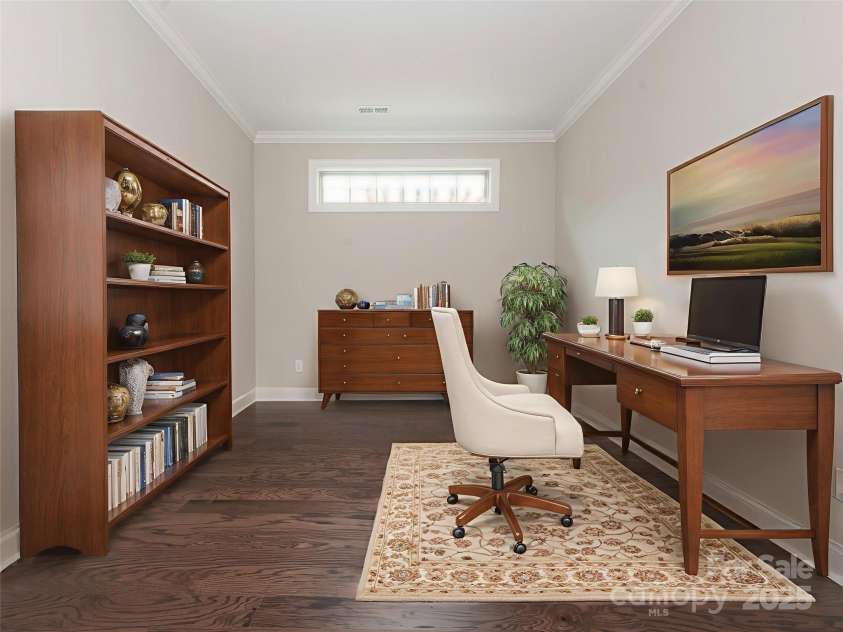 1346 Millview Lane, Matthews, NC 28104.  MLS# CAR4279682, YatesRealty ID 7692. Home Office *Virtually Staged*