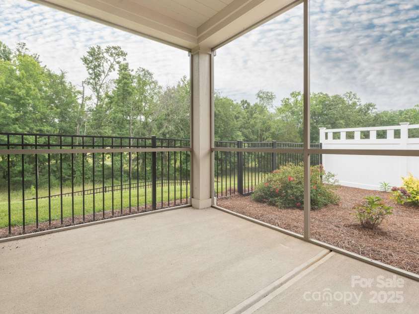 1346 Millview Lane, Matthews, NC 28104.  MLS# CAR4279682, YatesRealty ID 7692. Screened-in Porch