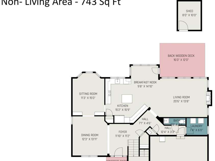 8600 Glade Court, Huntersville, NC 28078.  MLS# CAR4246992, YatesRealty ID 7694. 