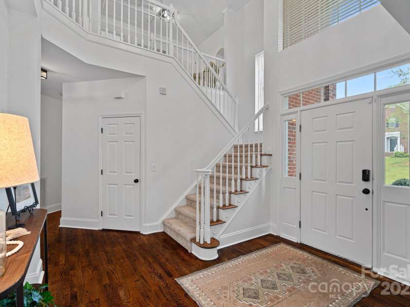 8600 Glade Court, Huntersville, NC 28078.  MLS# CAR4246992, YatesRealty ID 7694. Fresh white paint throughout, big windows and plenty of storage!