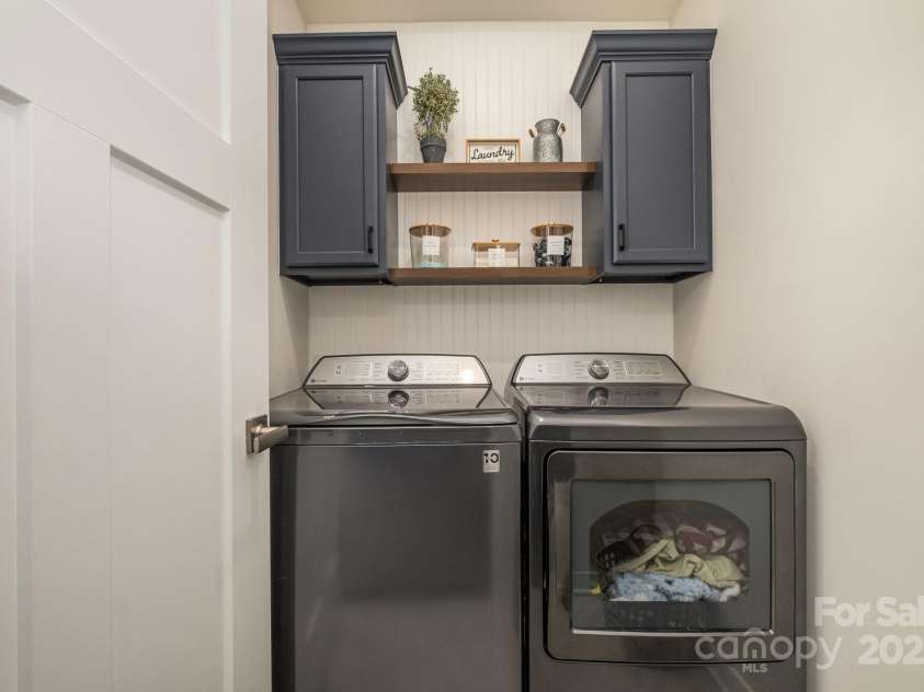 1844 Giana Lane, Monroe, NC 28112.  MLS# CAR4209401, YatesRealty ID 770. Custom Laundry room on main