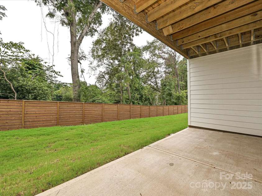 8034 Cedarsmith Court, Charlotte, NC 28217.  MLS# CAR4308403, YatesRealty ID 7701. Covered First Floor Outdoor Living.