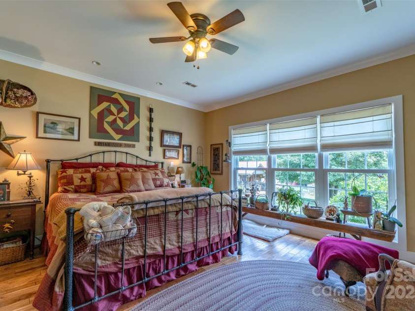 1519 Triplett Road, Cleveland, NC 27013.  MLS# CAR4218302, YatesRealty ID 7715. Bright and Sunny Primary Bedroom!