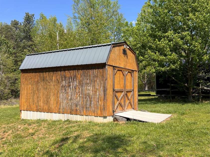 143 Ezra Road, Kings Mountain, NC 28086.  MLS# CAR4248887, YatesRealty ID 7720. Storage Building