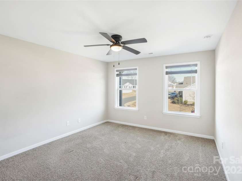 7535 Meridale Forest Drive, Charlotte, NC 28269.  MLS# CAR4221916, YatesRealty ID 7726. Upper level bedroom