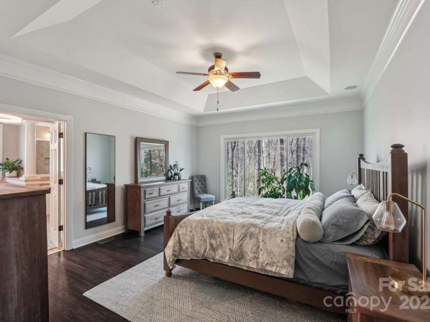 653 Buckleigh Court, Concord, NC 28027.  MLS# CAR4232445, YatesRealty ID 7734. Master bedroom