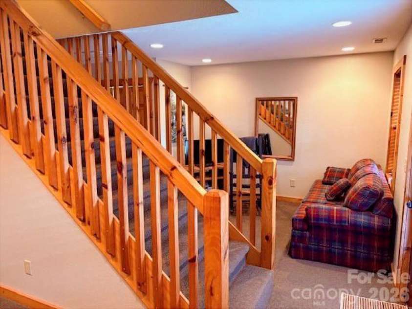 399 Bent Tree Road, Maggie Valley, NC 28751.  MLS# CAR4359236, YatesRealty ID 7738. Lower level