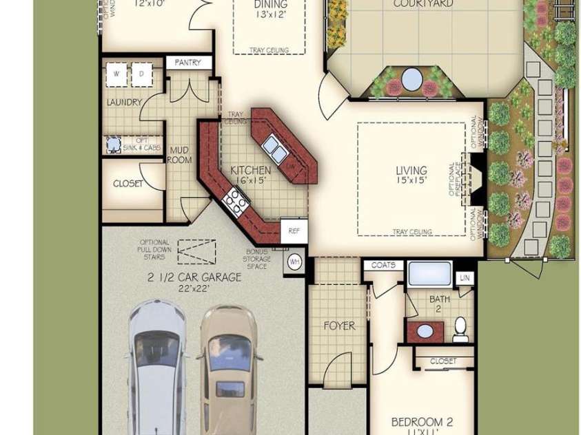 247 Alenda Lux Circle, Mooresville, NC 28115.  MLS# CAR4328675, YatesRealty ID 774. Floor plan