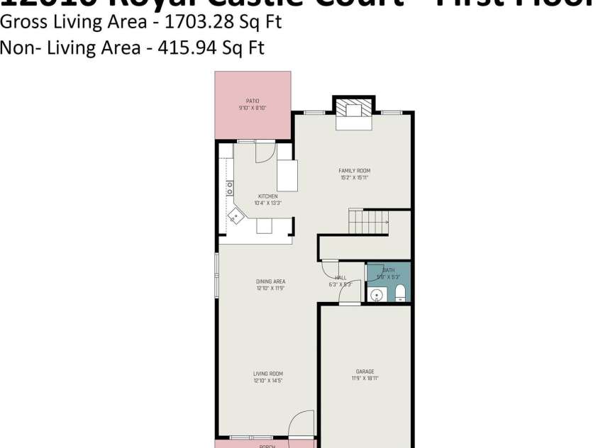 12010 Royal Castle Court, Charlotte, NC 28277.  MLS# CAR4354992, YatesRealty ID 7742. 