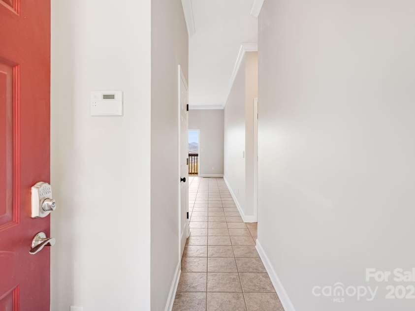 546 Windswept Drive, Asheville, NC 28801.  MLS# CAR4248242, YatesRealty ID 7747. Entry with Coat Closet