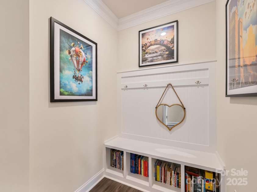 51 Thornberry Road, Hendersonville, NC 28792.  MLS# CAR4237686, YatesRealty ID 7757. Mudroom area off garage entry