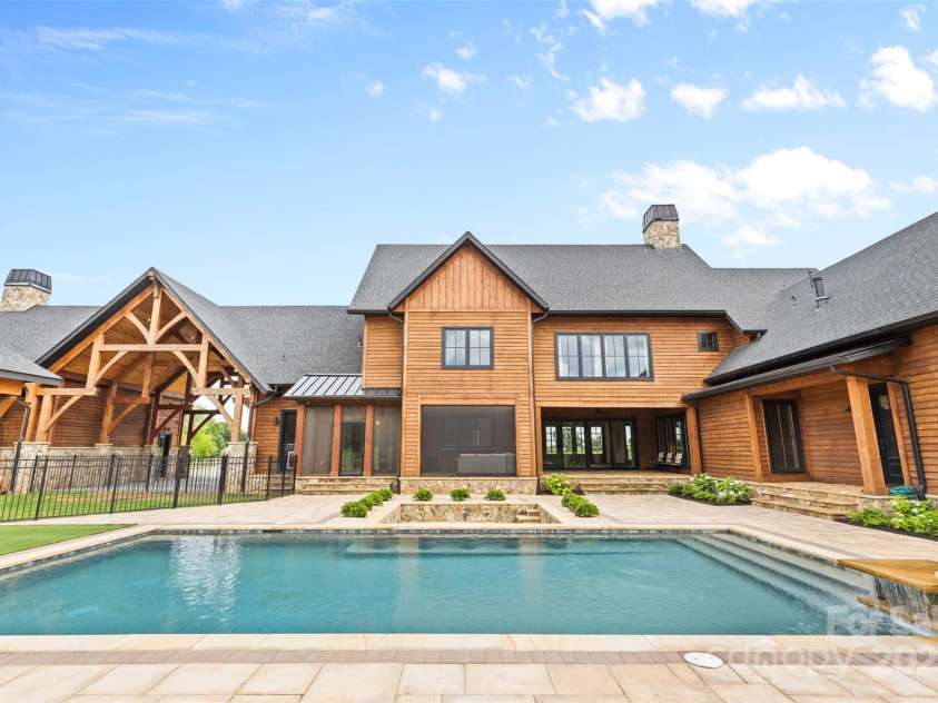 1822 Irby Road, Monroe, NC 28112.  MLS# CAR4259856, YatesRealty ID 776. Large Saltwater Pool 