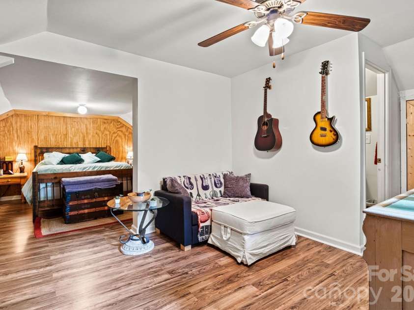 6051 Pointe West Lane, Vale, NC 28168.  MLS# CAR4357030, YatesRealty ID 7760. Large loft bedroom upstairs 