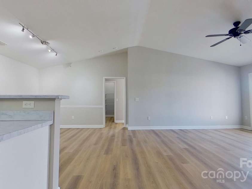 10526 Hill Point Court, Charlotte, NC 28262.  MLS# CAR4246661, YatesRealty ID 7763. View from front hallway