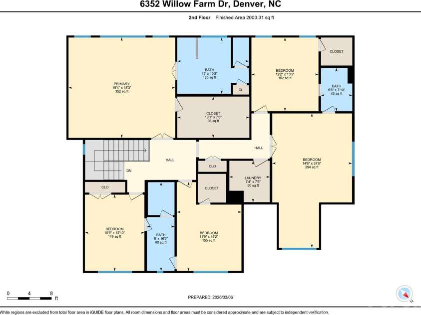 6352 Willow Farm Drive, Denver, NC 28037.  MLS# CAR4354971, YatesRealty ID 7770. 
