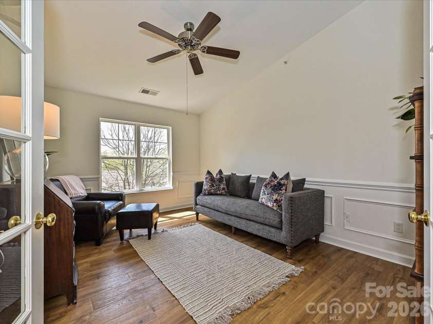 11873 Ridgeway Park Drive, Charlotte, NC 28277.  MLS# CAR4363892, YatesRealty ID 7787. Office/Bedroom 3