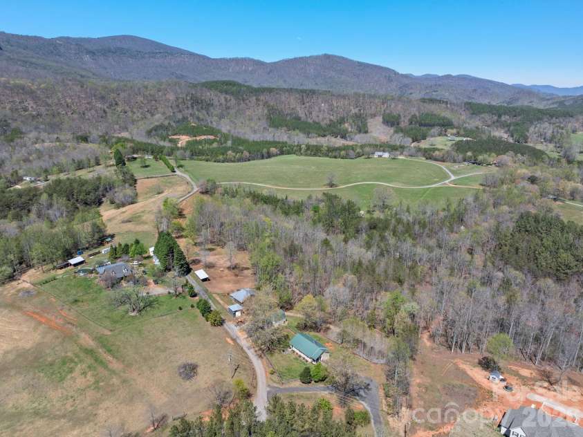 1434 Lake Adger Road, Mill Spring, NC 28756.  MLS# CAR4363547, YatesRealty ID 7791. Aerial view