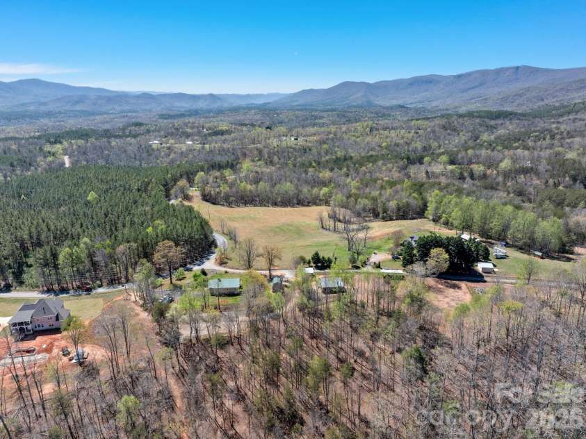 1434 Lake Adger Road, Mill Spring, NC 28756.  MLS# CAR4363547, YatesRealty ID 7791. Aerial view