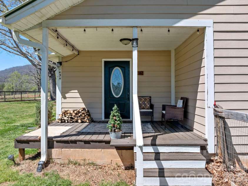 1434 Lake Adger Road, Mill Spring, NC 28756.  MLS# CAR4363547, YatesRealty ID 7791. Front view