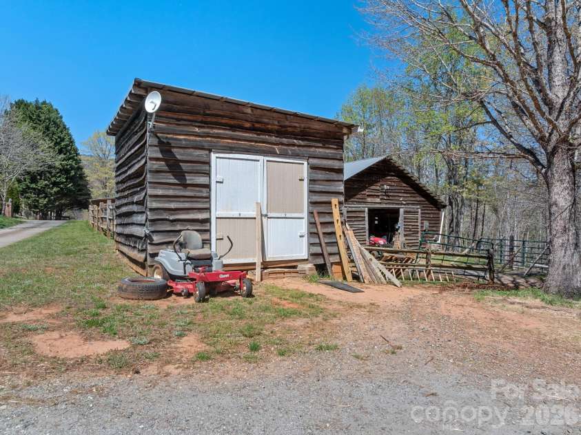 1434 Lake Adger Road, Mill Spring, NC 28756.  MLS# CAR4363547, YatesRealty ID 7791. Out building