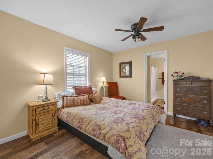 1434 Lake Adger Road, Mill Spring, NC 28756.  MLS# CAR4363547, YatesRealty ID 7791. Primary bedroom