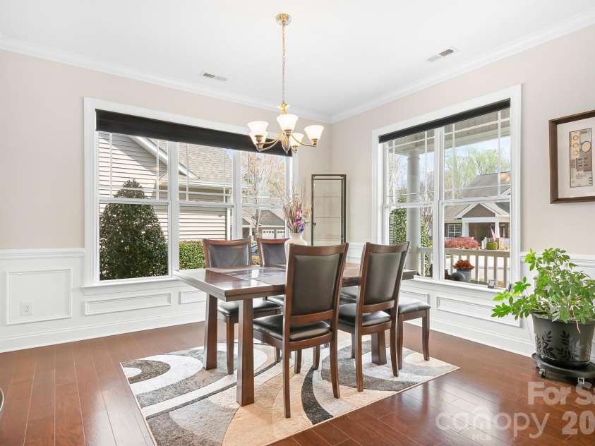 12705 Meetinghouse Drive, Cornelius, NC 28031.  MLS# CAR4350533, YatesRealty ID 7797. Dining room