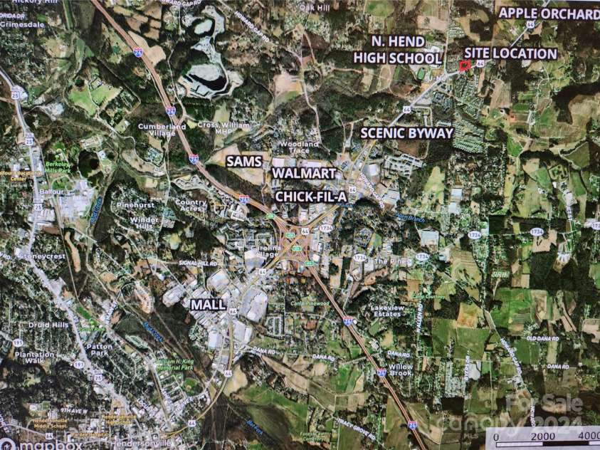 2853 Chimney Rock Road, Hendersonville, NC 28792.  MLS# CAR4120965, YatesRealty ID 78. 