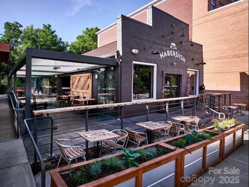 1733-C Matheson Avenue, Charlotte, NC 28205.  MLS# CAR4213118, YatesRealty ID 7802. Haberdish Patio