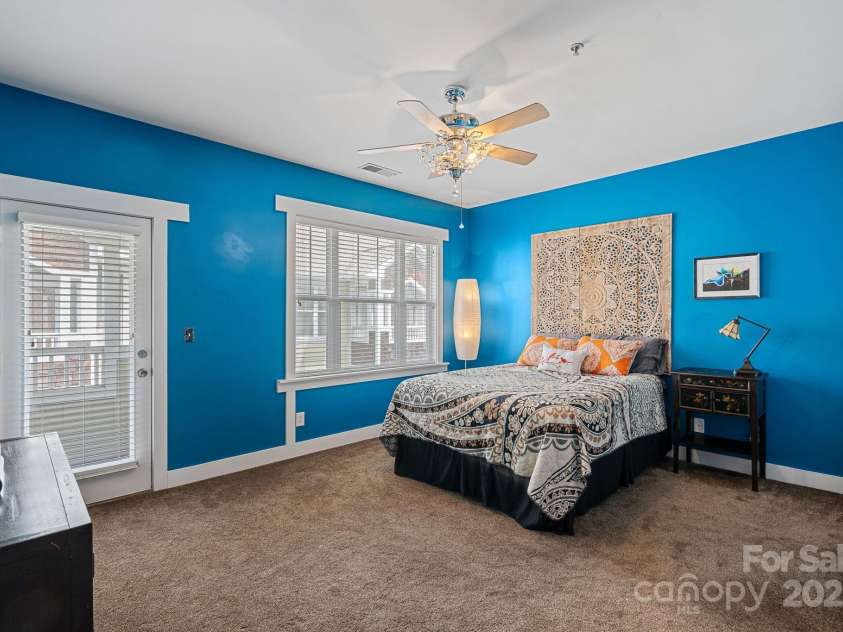 1733-C Matheson Avenue, Charlotte, NC 28205.  MLS# CAR4213118, YatesRealty ID 7802. Primary BR w/Porch