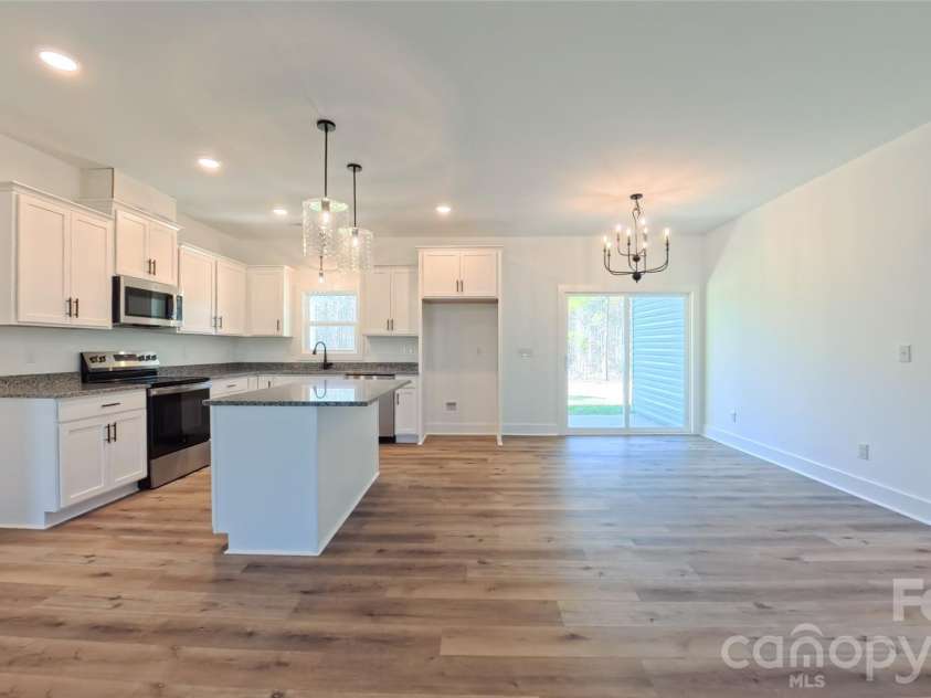 4018 Deerstone Lane, Clover, SC 29710.  MLS# CAR4364471, YatesRealty ID 7811. Kitchen and dining area