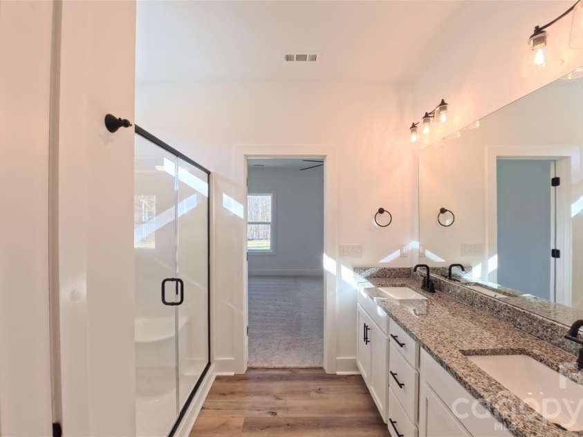 4018 Deerstone Lane, Clover, SC 29710.  MLS# CAR4364471, YatesRealty ID 7811. Primary Bathroom